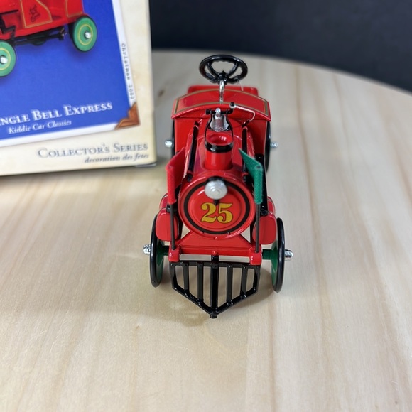 2002 Hallmark 1928 Jingle Bell Express Kiddie Car Classics Series #9 - Picture 3 of 8